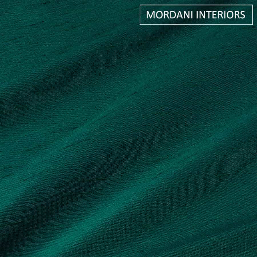 Emerald Green Silk Curtain and Drapes